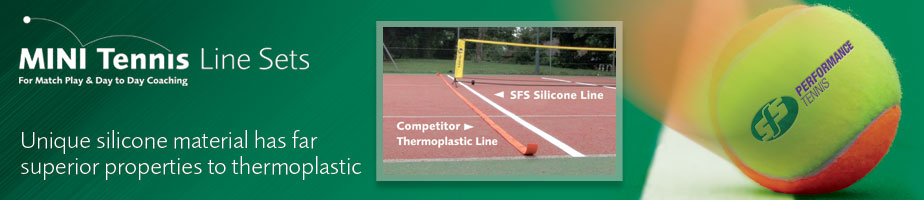 SFS Performance Tennis - Mini Tennis Line Sets